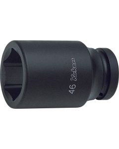 Ko-ken USA 18300M-22 1 Sq. Dr. Socket 22mm 6 point Length 108mm
