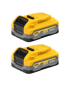 DWTDCBP320-2 image(1) - DeWalt 20V MAX XR POWERSTACK 3.5Ah Battery 2-Pack