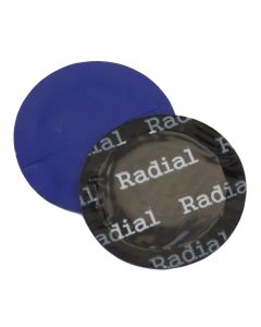 KEX Tire Repair Rubber Reinforced Universal Patch Small Round 1-5/8 Inch (42mm) - 100 Count