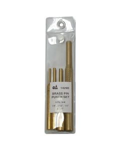 SGT14290 image(1) - SG Tool Aid PUNCH SET BRASS PIN 4 PC