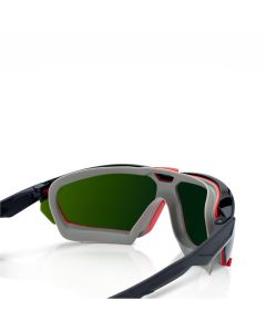 JCK45201 image(0) - Jackson Safety Safety Glasses - HyperGuard G-Series - Shade 5.0 IR Lens - Black Frame - Gasketed - STA-CLEAR&trade; Anti-Fog