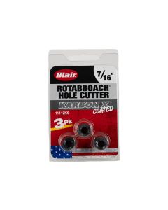 BLR11112KX image(0) - Blair 7/16" Karbon X Rotabroach Cutters - 3PK (11112KX)