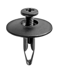 AVCAP14994 image(0) - AUVECO AP14994 Push-Type with Closed End Retainer, 1 in Dia Head x 7/8 in L Stem x 5/16 in Hole, Nylon, Black