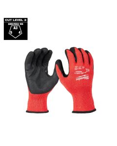 MLW48-73-8632E image(0) - Milwaukee Tool Cut Level 3 Coated Nitrile Dipped Gloves - L