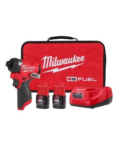 MLW3453-22 image(2) - Milwaukee Tool M12 FUEL 1/4" Hex Impact Driver Kit