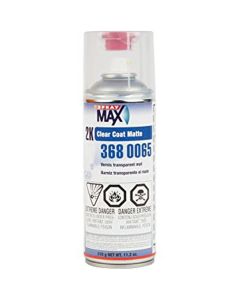 SMX3680065 image(0) - SprayMax 3680065 2K Clear Coat, 11.2 oz, Matte