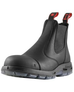 RDBUSBBKSC7 image(0) - Redback Boots USA Easy Escape 6" Slip-On Steel Toe Scuff Cap 7UK (8US)