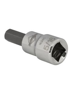 Mayhew Mayhew 5/16-Inch SAE Hex Short Insert Socket Bit, 3/8-Inch Drive