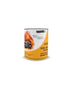 High Teck Products 1415-1 Series 1400 Acrylic Urethane Factory Pack 2K Single Stage Paint, 1 gal, School Bus Yellow