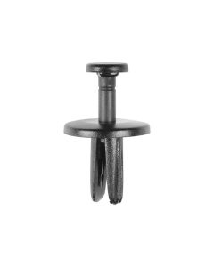 AUVECO AP12567 Push-Type with Open End Front Fender Mud Skirt and Fender Liner Retainer, 11/16 in Dia, Nylon, Black