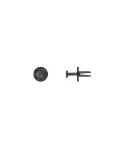 Disco Automotive Hardware 5675PK Push-Type Fender and Mud Skirt Liner Retainer, 9/16 in L Stem, Nylon, Black