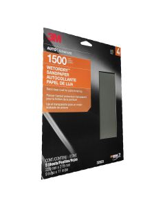 3M PAPER SHEETS-9" X 11" MICRO FINE 1500 5/PK 10PK/CS