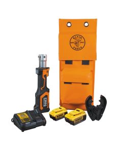 KLEBAT207T14H image(0) - Klein Tools Battery-Operated Crimper, BG Die/D3 Groove, 4 Ah