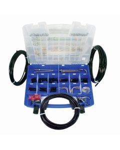 S.U.R.&R. DELUXE Fuel Line Replacement Kit - 168 Pieces plus 75 feet tubing