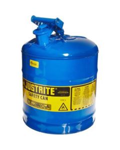 JUS7150300 image(1) - Justrite Mfg. Co. 5Gal/19L Safety Can Blue