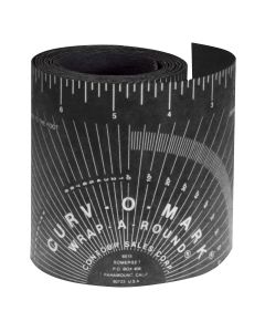 SRW14752 image(0) - Jackson Safety Medium Wrap-A-Round Pipe Ruler - Black