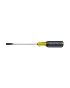 KLE6026 image(0) - Klein Tools 5/16-Inch Keystone Screwdriver, 6-Inch Round Shank