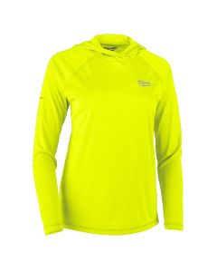 MLWF550Y-S image(1) - Milwaukee Tool WMNS WORKSKIN HOOD SHIRT YELLOW S