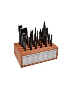 MAY61080 image(2) - Mayhew 24PC Mechanic's Punch/Chisel Bench Set Display