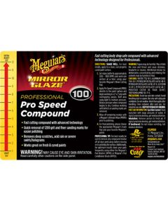 MEGVSLM100 image(0) - Meguiar's Automotive Secondary Label for Compound