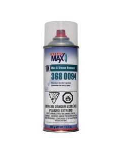 SMX3680094 image(0) - SprayMax 3680094 1K Wax and Grease Remover, 11.1 oz Aerosol Can, Transparent, Liquid, 8 to 11 sq-ft Coverage