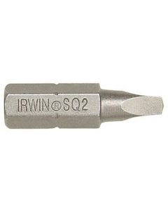 IRWIWAF21SQ12 image(0) - Irwin Industrial #1 Sq Rec Insert Bit 1" 2pc
