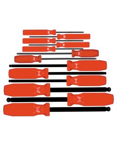 EKL90113 image(1) - Eklind Tool Company 13-Piece Ball Hex Screwdriver Set