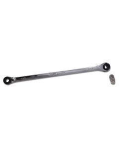 VIMHBR8 image(0) - VIM Tools 8 Inch Hex Bit Ratchet, 10/4 Inch And 5/16 Inch Hex with 1/4 Inch Square Drive Insert