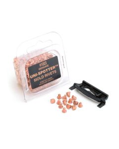H&S AutoShot UNI-1003 Molding Rivets Steel Copper-Flash (500 pack)