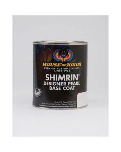 House Of Kolor SHIMRIN PBC40-Q01 Designer Pearl Series Universal Basecoat, 1 qt Can, Violette