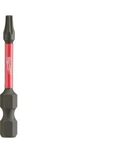 MLW48-32-4483 image(0) - Milwaukee Tool SHOCKWAVE 2" Impact Torx T15 Power Bit