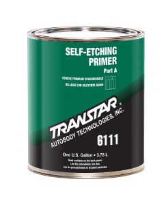 TRP6111 image(0) - Transtar Autobody Products 6111 - Self-Etching Primer - 1 Gallon Can - Olive Green - 1:1 Mixing - 213 sq-ft/ Gallon at 1 mil Coverage