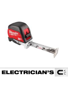 MLW48-22-1027M image(1) - Milwaukee Tool 25ft Electrician Feets Magnetic Tape Measure