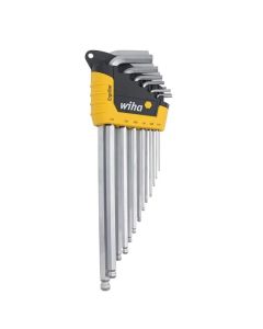WIH66988 image(0) - WIHA Tools 13 Piece ErgoStar Ball End Hex L-Key Set - Inch