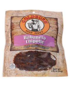 GRJ72135 image(0) - Gold Rush Jerky Habanero Chipotle 2.85 oz. Beef Jerky - 12 Count (3 lbs.)
