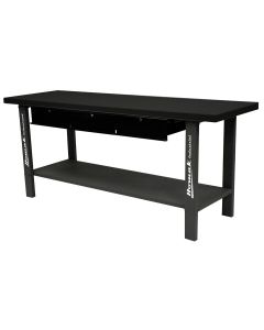 Homak Manufacturing 79" Industrial Steel Workbench 3-Drawers
