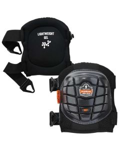 Ergodyne 357 Black Short Cap Lightweight Gel Knee Pads