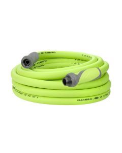 LEGHFZG525YWS image(0) - Legacy Manufacturing Flexzilla SwivelGrip Garden Hose, 5/8" x 25', 3/4" - 11 1/2 GHT Fittings