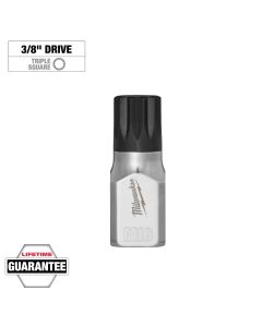 MLW45-34-1148 image(0) - Milwaukee Tool 3/8 Inch Drive 16mm Triple Square Bit Socket