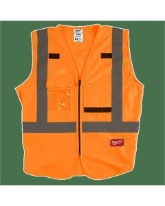 MLW48-73-5073 image(2) - Milwaukee Tool Hi Vis Org Sfty Vest-XXL/XXXL (CSA)