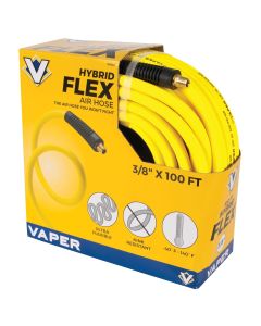 TIT19466 image(0) - TITAN 3/8" X 100' HYBRID AIR HOSE - 1/4