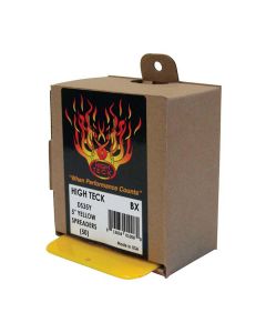 High Teck Products DS35Y Spreader, 5 in W, Plastic, Yellow, Tapered Edge