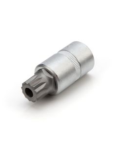 JSP95647 image(2) - J S Products (steelman) 16mm 1/2-Inch Drive 12-Point Triple Square Tamper-Proof Transmission Drain Plug Bit Socket