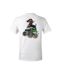 VIMBDTTW-L image(0) - VIM Tools VIM BAD DOG TOOL TRUCK T SHIRT (WHITE) - LARGE