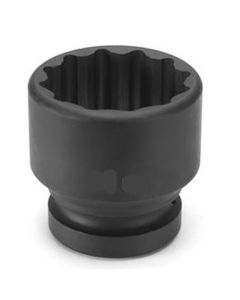 GRE4170M image(0) - Grey Pneumatic 1" Drive x 70mm Standard - 12 Point Socket