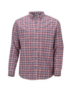 OBRZFI602-XL image(0) - OBERON Plaid Long Sleeve Button Down Shirt &hyphen; Cotton / Nylon - Fire Resistant and Arc Flash Protection - 10 CAL - Color: Grey - Men's - Size: XL