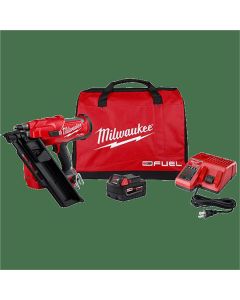 MLW2745-21 image(1) - Milwaukee Tool M18 FUEL 30 Degree Framing Nailer Kit