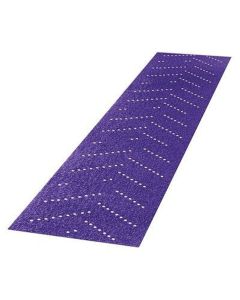 3M Cubitron II 35511 737U Series Multi-Hole Dust Free File Sheet, 95 mm W x 177 mm L, 80+ Grit