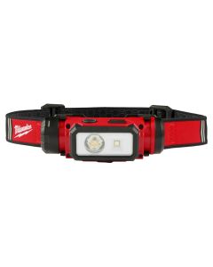 MLW2163-21 image(0) - Milwaukee Tool 600 Lumen REDLITHIUM USB Hard Hat Headlamp