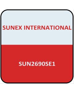 SUN2690SE1 image(0) - Sunex 1/2" Dr. External Star Impact Socket E10